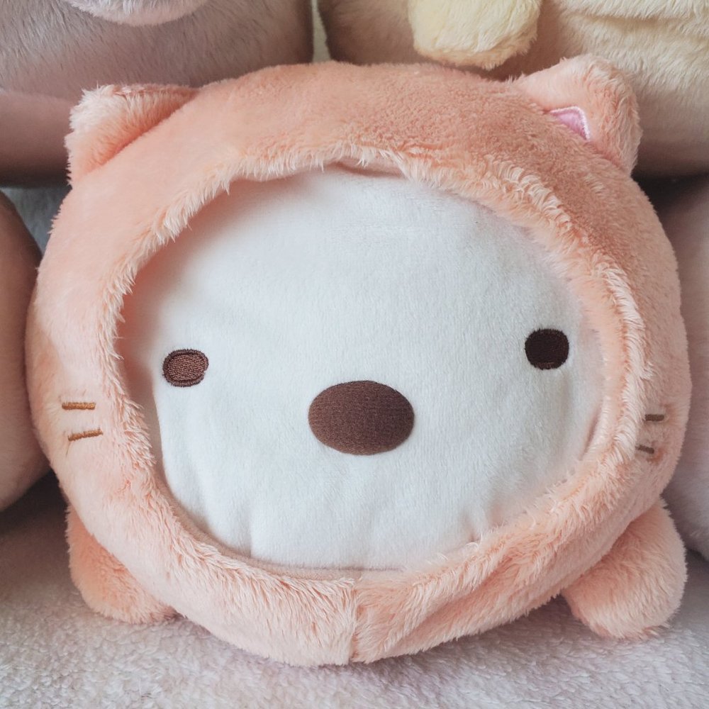 Sumikkogurashi - PokaPoka Cat Costume Plushies (SHIROKUMA)
